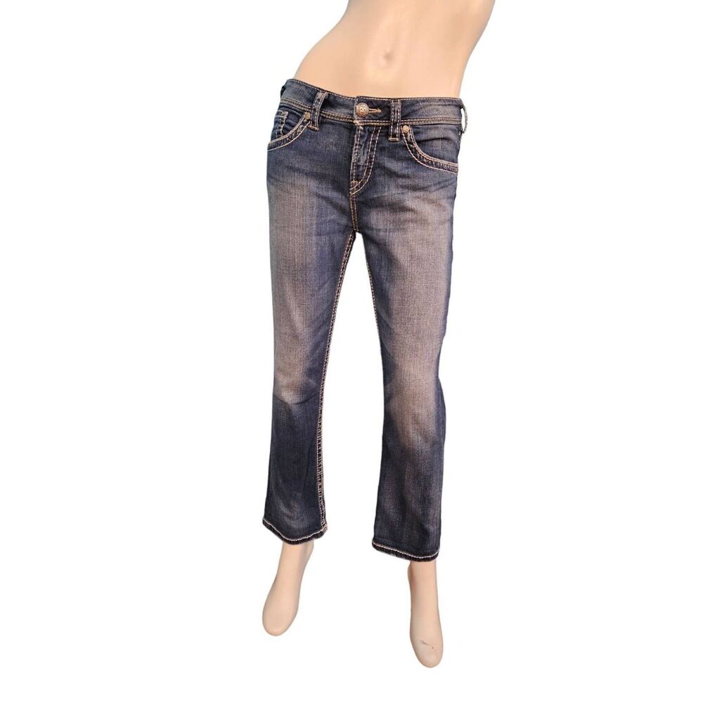 Silver Jeans Natsuki Capri Jeans Womens size 29 - Picture 2 of 10